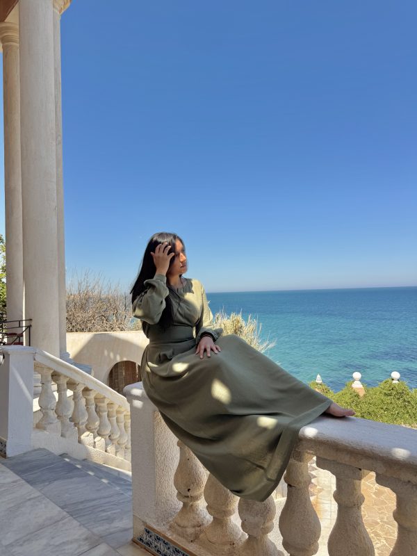Sunflower, linen dress – Image 7