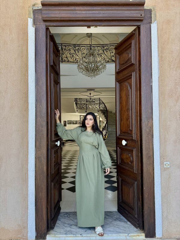 Sunflower, linen dress – Image 9