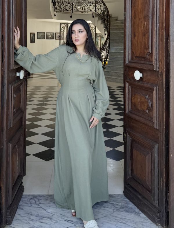 Sunflower, linen dress – Image 10