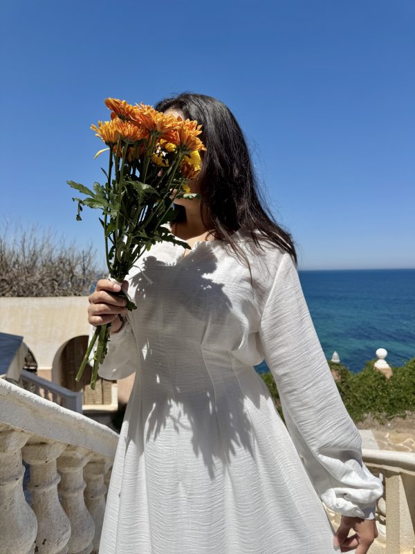 Sunflower, linen dress – Image 15